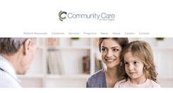 Desktop Screenshot of communitycarewv.org